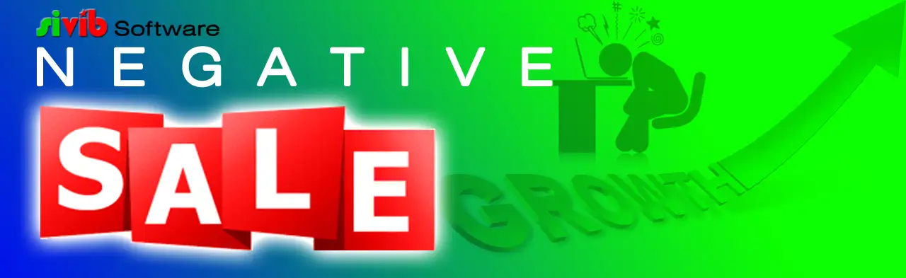 Negative Sale - sell first, update inventory later in sivib pos software